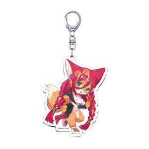 Bunnimals in night pool　アクリルキーホルダー　ローザ