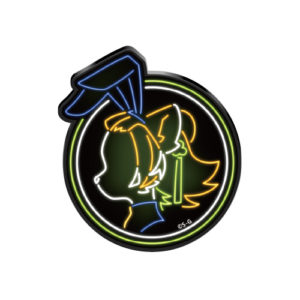 Bunnimals　ネオン風アクリルマグネット　シャオジュ