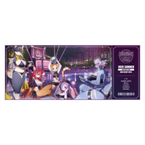 Bunnimals in night pool 　フェイスタオル